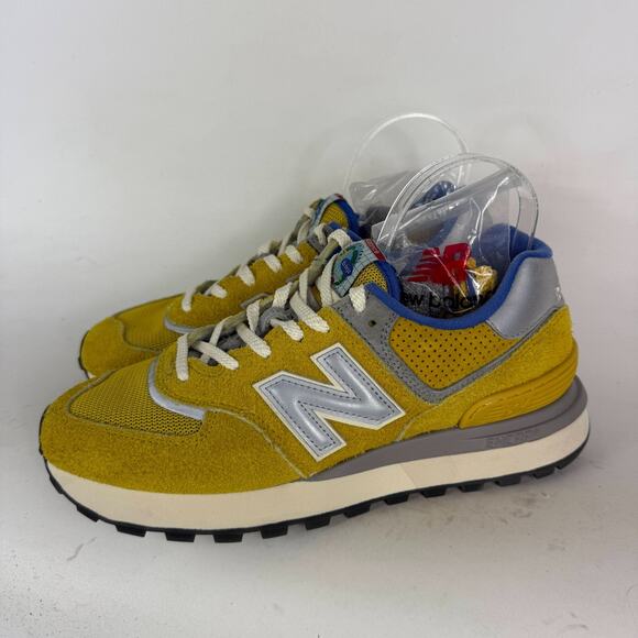 New Balance 574 Bodega Legacy Arrival Sneakers Mens 10 Yellow Athletic Shoes - Picture 5 of 12